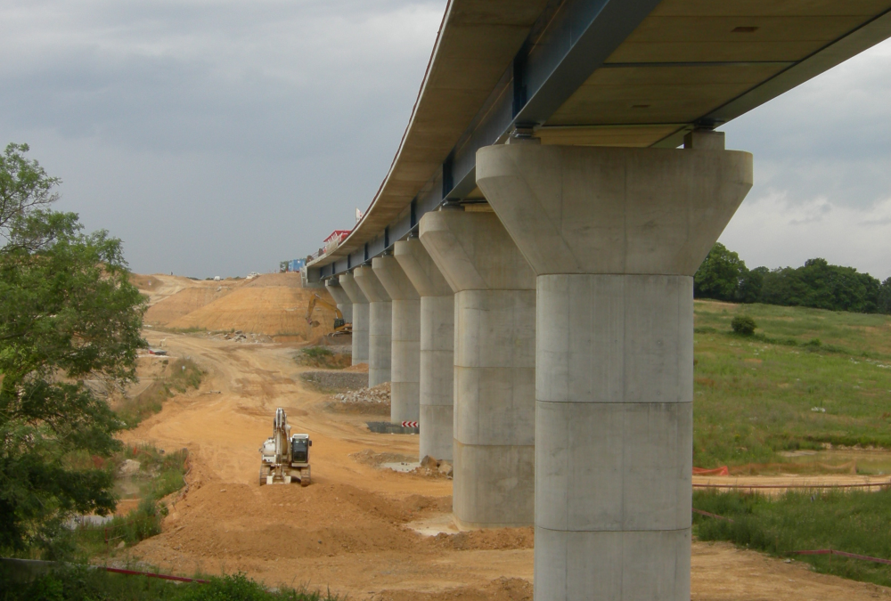 Construction of the new high-speed line – LGV BPL – France