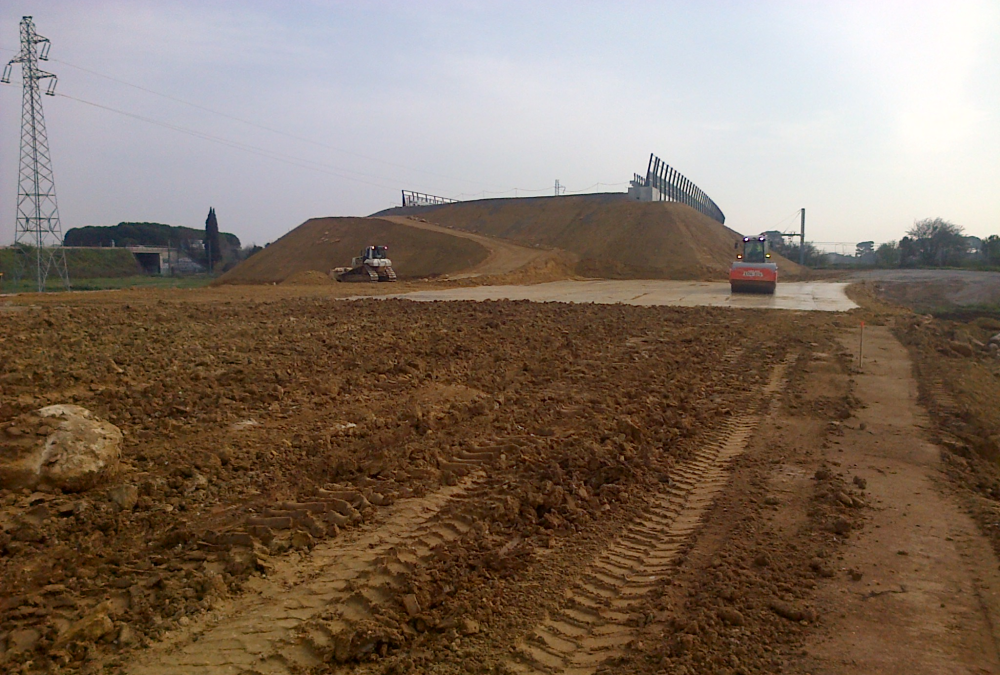 Moving of the A9 highway to Montpellier (34) – France