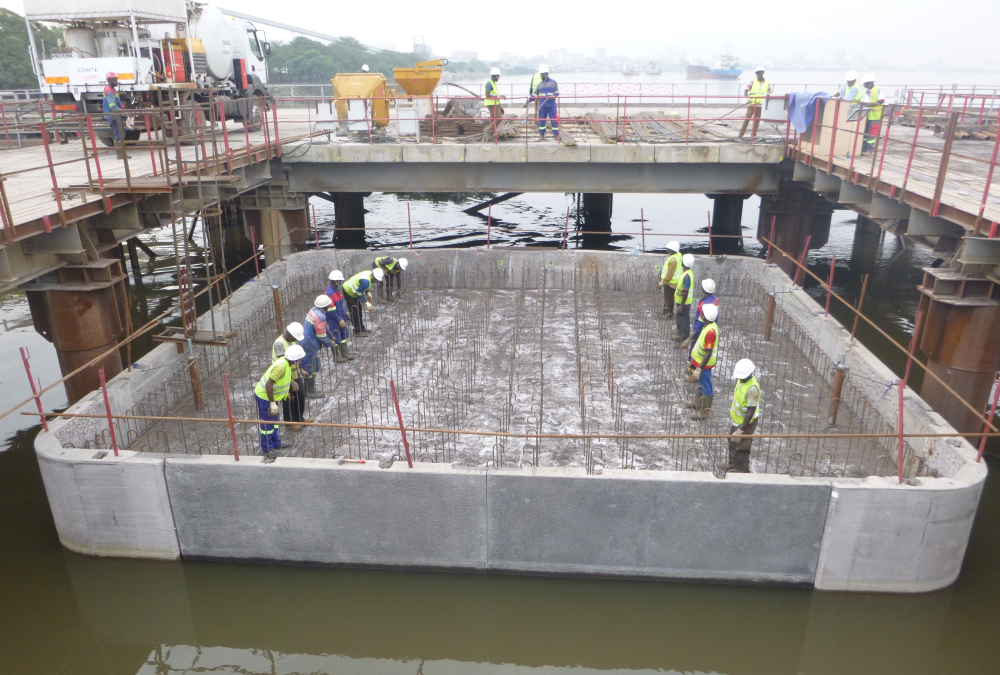 Second bridge over the Wouri – Access to the bridge – Douala – Cameroon