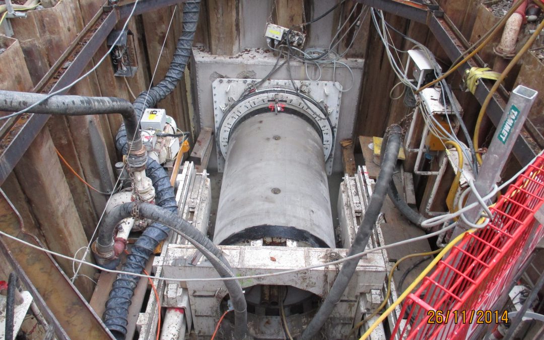 Microtunnel boring machine Le Corbusier / Channeling EC Ø1500 – Switzerland