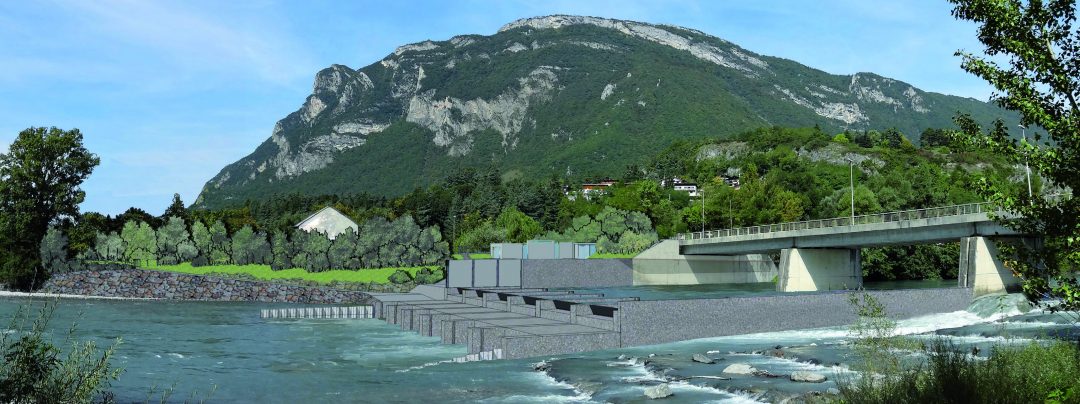 Chavort hydroelectric power plant (38) – France