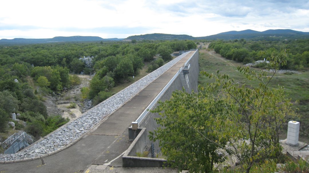 The Conqueyrac dam (30) – France