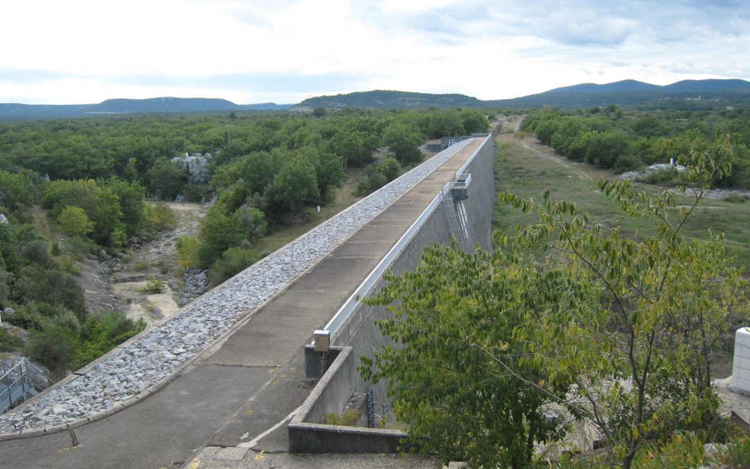 The Conqueyrac dam (30) – France