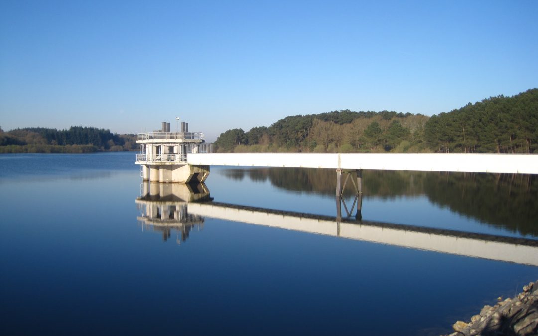 The Chèze dam – France