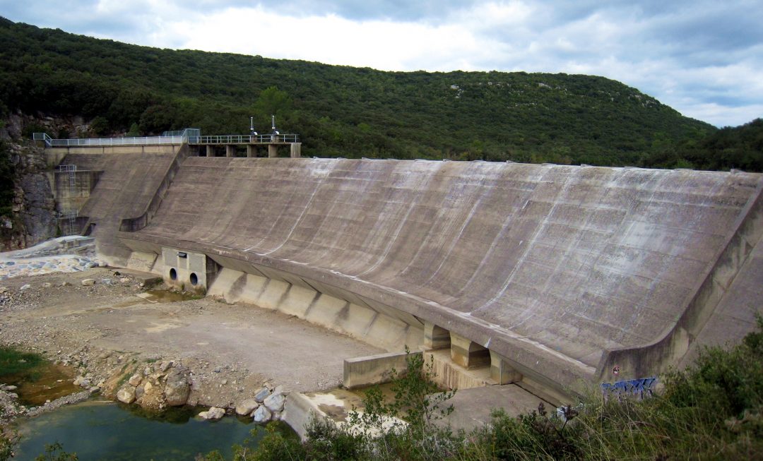 The Rouvière dam (30) – France